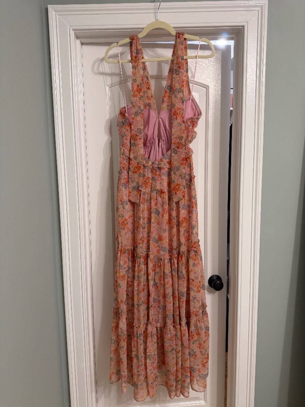 Jaidee Floral Tiered Maxi Dress - Picture 2 of 2